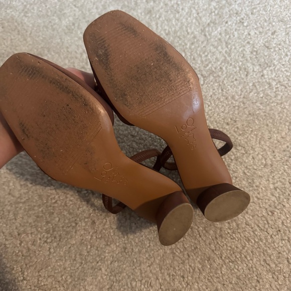 LOQ Felipa satin slingback heels (size 37) - Picture 7 of 9